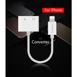  Jack Chuyển Đổi, Giắc Chia Cổng Earldom Cho IP 7/8/X/11 Thành Cổng Sạc + Cổng Tai Nghe Earldom OT16 -dc3309 