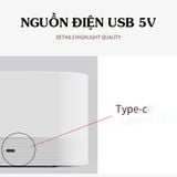  Máy xông tinh dầu phòng ngủ - máy phun sương tạo độ ẩm ngọn lửa DQ 701- dc5187 