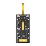  Sạc Dự Phòng Trong Suốt 66W - Hỗ Trợ PD Sạc Nhanh, Cáp Đi Kèm, Nhẹ 