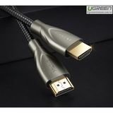  Cáp HDMI 2.0 Carbon 1,5m chuẩn 4K * 2k chính hãng Ugreen 50107 -dc3825 