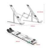  Giá Đỡ Laptop có thể gập lại chất liệu hợp kim nhôm cao cấp,điều chỉnh góc độ 
