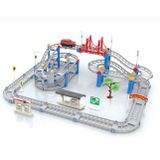  Bộ Ô TÔ ĐƯỜNG RAY 90 chi tiết -Đồ chơi lắp ráp đường đua ô tô hay nhất hiện nay -dc2497 