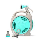  Vòi tưới cây, vòi rửa xe SHUOFAN-101F ống kết cấu 3 lớp, vòi phun bằng nhựa khung ru lô có thể cuộn 