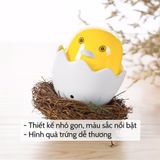  Đèn ngủ cảm ứng quả trứng tự động Gà con dễ thương, ánh sáng vàng ấm áp, giá rẻ chất lượng vượt trội 
