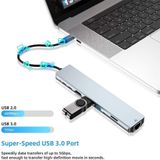 Bộ chuyển đổi đa năng 8 IN 1 cho laptop táo,Dell XPS 13,và thiết bị máy tính ĐT hỗ trợ USB type C 