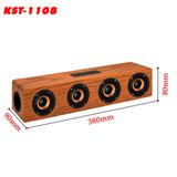  Loa Bluetooth Vỏ Gỗ KST-1108 4 Loa Mang Lại Trải Nghiệm Âm Thanh Sống Động Hỗ Trợ Cổng USB, FM, Thẻ Nhớ Micro SD-dc3717 
