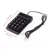 Bàn phím số,phím giả cơ mini cho kế toán game thủ kết nối usb/2.4G wireless cho máy tính 