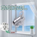  Chốt cửa tự động bằng hợp kim nhôm Chốt lò xo, khóa cửa sổ, khóa lò xo kèm ốc vít -dc4588 