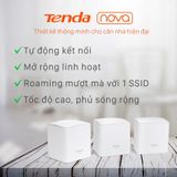  Wifi Mesh Tenda Nova MW5G Cổng WAN LAN 1Gb , Phủ Sóng Lên Đến 300m2,Giải Pháp Wifi Cho Căn Hộ Nhà Phố -dc4877 