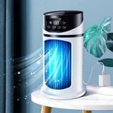  Quạt điều hoà phun sương YY-01 quạt để bàn 6 chế độ gió màn hình led tạo độ ẩm cho không khí 