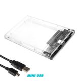 Hộp Đựng Ổ Cứng Di Động Trong Suốt 2.5 Inch chuẩn kết nối usb 3.0 
