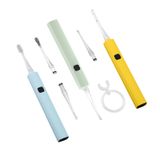  Bộ Dụng Cụ Lấy Ráy Tai Bằng Điện Nhiều đầu Có Đèn LED An Toàn Không Đau Cho Bé -dc5073 