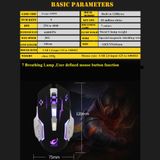  Chuột chuyên game 6D - LED 7 màu FREE WOLF -dc2220 