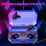  Tai nghe bluetooth tws T9 5.0 chống nước kèm dock sạc 7000mah siêu khủng, âm thanh hifi -dc3723 