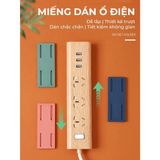  Miếng Dán Tường Treo Ổ Cắm Điện, Modem Wifi Giá Đỡ Treo Tường Cố Định Ổ Cắm Điện 
