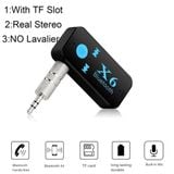  Đầu thu X6 3 trong 1 Bluetooth hỗ trợ TF -dc2896 