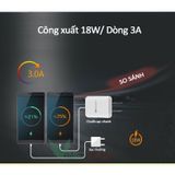  Củ sạc 3A Earldom ES-KC16 Quick Charge 3.0 một cổng USB -dc2600 