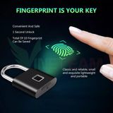  Ổ Khóa Vân Tay Mini Không Chìa Khóa Tiện Dụng Cho Tủ đựng giấy tờ, tủ quần áo,vali ...dc4805 