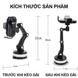  Giá Đỡ Điện Thoại Trên Ô Tô Gắn Taplo, Kính Chắn Gió Hút Chân Không , Kẹp Điện Thoại Ô Tô Xoay 360 Độ Đa Năng -DC5080 