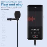  Micro thu âm, Mic Thu Âm cài áo Cho Điện Thoại Chân TypeC phù hợp với xiaomi ,Huawei...Tiện lợi chắc chắn tiếng rõ ràng 