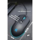  Chuột Máy Tính Free Wolf V1 LED RGB Chơi Game Tự Động Đổi Màu Cực Đẹp Cho Máy Tính, PC, Laptop -dc4093 