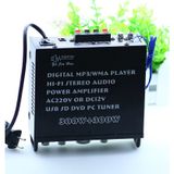  Bộ Ampli Mini Blutooth sử dụng nguồn AC 220v hoặc DC 12V tích hợp 2 cổng MIC BT-298A -dc2876 