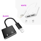  CÁP chuyển đổi cho ip7/7 plus 1 Đầu Sạc 2A - 1 Đầu tai nghe cổng Lightning -dc2195 