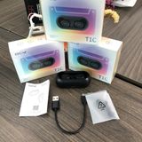  Tai nghe nhét tai không dây QCY T1C -Bluetooth 5.0 công nghệ tần số HiFi ( có dock tự sạc) 