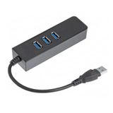  Cáp Chuyển Đổi Usb 3.0 Sang Cổng Lan Tích Hợp Hub Chia Cổng USB -DC1201 