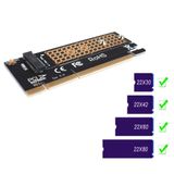  Thẻ mở rộng chuyển đổi M.2 NVMe SSD sang PCIE 3.0 X16 cho máy tính -dc4518 