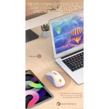  Chuột không dây XUNFOX XYH52 kết nối Bluetooth và 2.4G có đèn led 7 màu cực đẹp 
