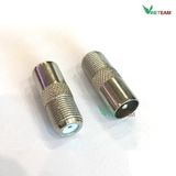  Đầu Jack Gắn Anten TV Cao Cấp -dc4370 