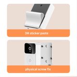  Chuông Cửa Thông Minh WIFI Hd Không Dây Có Thể Sạc Lại Chống Nước 166°Góc Rộng Có camera đàm thoại -dc4806 