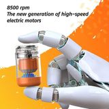  Máy Cạo Râu Trong Suốt Mini Bỏ Túi Đa Năng Chống Nước IPX7, 6 Lưỡi Dao Cạo, Dùng Sạc Type-C 