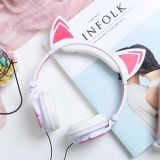  Tai nghe Headphone Tai Mèo - TTLIFE Xinh Xắn - Có Đèn FULL Led Siêu Cute - Có micro -Mẫu mới nhất 2020 -dc4320 