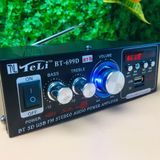  Ampli Mini Bluetooth Teli BT699D 12V+220V DC3596 