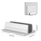  Giá đỡ kiêm đế dựng đứng Laptop Macbok máy tính bảng Ip Surface bằng nhôm nguyên khối 1 ngăn - laptop -dc4853 