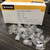  Hộp 100 hạt mạng RJ45 - CAT 5E, CAT 6 - Đầu mạng RJ45 -DC4674 