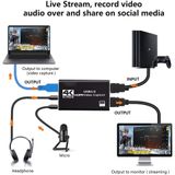  Video capture card HDMI USB 3.0 Livestream 4K 30hz 1080P 60hz cho máy ảnh, PS4, XBOX, PC, Laptop 