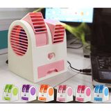  Giảm giá Điều hòa mini hai cửa quạt đá, chạy pin hoặc cắm usb -DC1315 