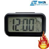  Đồng Hồ Báo Thức Kỹ Thuật Số Đèn LED  Cảm Biến Đa Chức Năng: Thời Gian, Lịch, Báo Thức, Nhiệt Độ (Màu Ngẫu Nhiên)-dc2998 