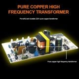  Bộ sạc bình ắc quy  tự động ngắt 12V 2Ah-20Ah sạc acquy xe máy, xe ô tô - tự ngắt khi bình đầy 