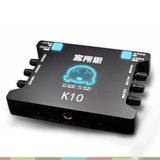  Card sound hát karaoke cắm ngoài XOX K10 hỗ trợ livestream, digo, tictok -dc2316 