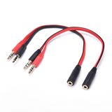  CÁP GỘP AUDIO VÀ MICRO 2 JACK 3.5MM CHÂN CẮM SANG 1 JACK 3.5MM 