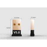  USB Bluetooth 5.0 bổ sung bluetooth cho máy tính để bàn, cho laptop bị hỏng bluetooth -DC3853 