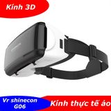  Kính thực tế ảo cho điện thoại 3D VR SHINECON 6 cho điện thoại 3.5" - 6.0" G06 và G06E Android IOS 