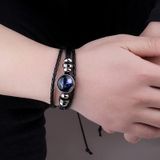  Vòng tay da nhiều lớp đính hạt và biểu tượng 12 cung hoàng đạo -VT05 