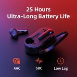  QCY T3 Tai Nghe Bluetooth Cảm Ứng Chuyên Chơi Game Ít Delay Bluetooth 5.0 Công Nghệ AAC Chống Ồn DSP Chống Nước -dc3757 