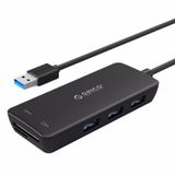  Hub 3 cổng USB 3.0 kết hợp đầu đọc thẻ nhớ SD&MicroSD Orico H3TSU3 dc686 