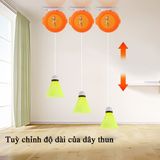  Bộ luyện tập cầu lông trong nhà, ngoài trời, tự động đàn hồi tặng 40 dây thun 